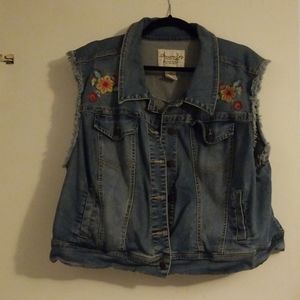 American Rag denim vest 3XL